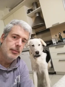 Grey con compagno umano