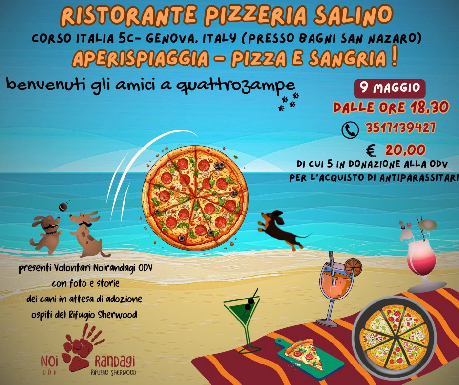 Aperispiaggia - Pizza e sangria