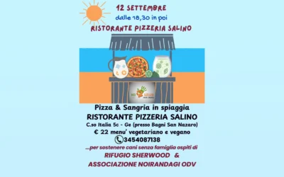 Pizza e Sangria in spiaggia